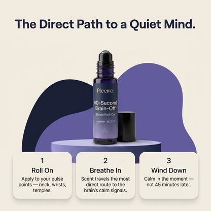 60-Second Brain-Off | Sleep Roll-On